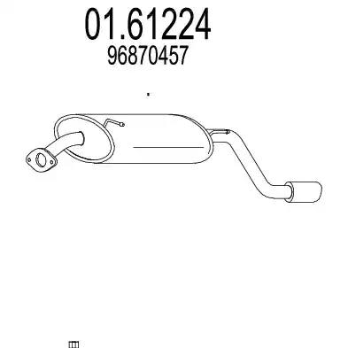 Глушник 0161224 MTS