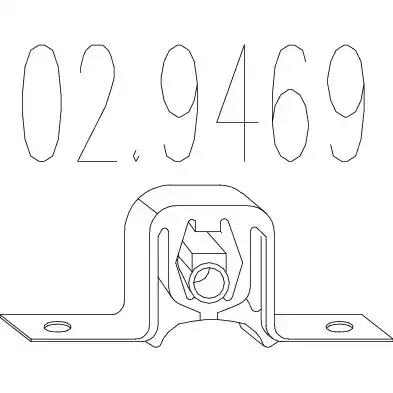 Буфер, глушник 029469 MTS