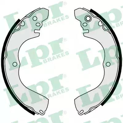 Комплект гальмівних колодок 01026 LPR