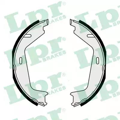 Комплект гальмівних колодок, стоянкове гальмо 01036 LPR