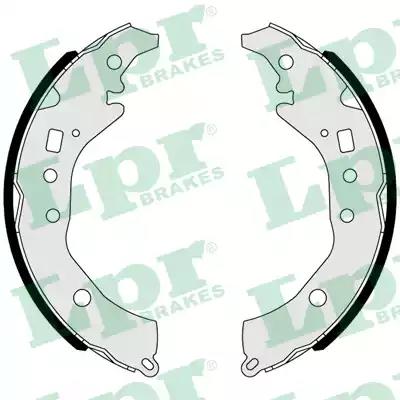 Комплект гальмівних колодок 01044 LPR