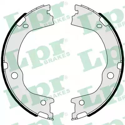 Комплект гальмівних колодок 01047 LPR