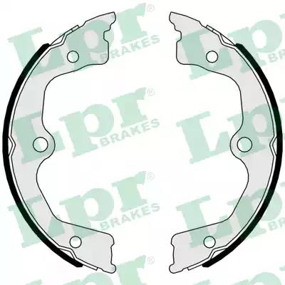 Комплект гальмівних колодок, стоянкове гальмо 01114 LPR