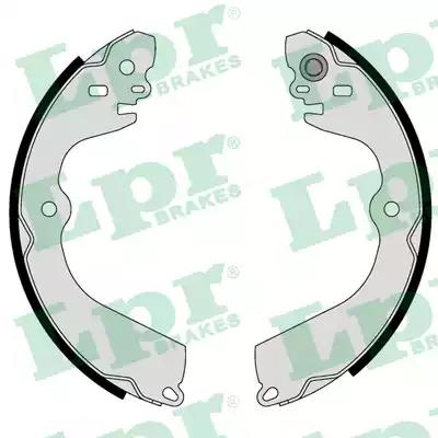 Комплект гальмівних колодок 01118 LPR