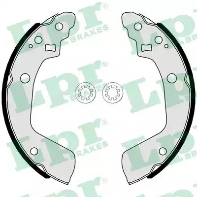 Комплект гальмівних колодок 01121 LPR
