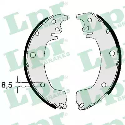 Комплект гальмівних колодок 03130 LPR