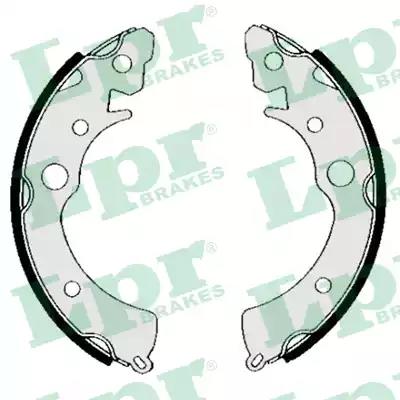 Комплект гальмівних колодок 04810 LPR