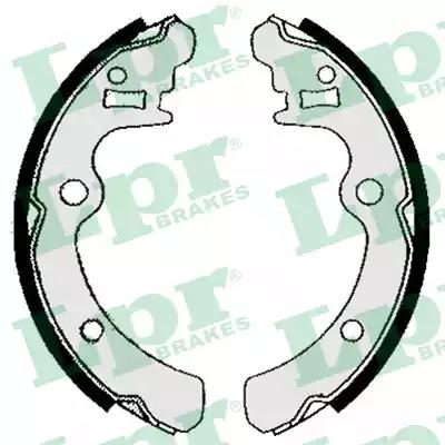 Комплект гальмівних колодок 04890 LPR