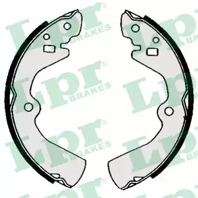 Комплект гальмівних колодок 05480 LPR