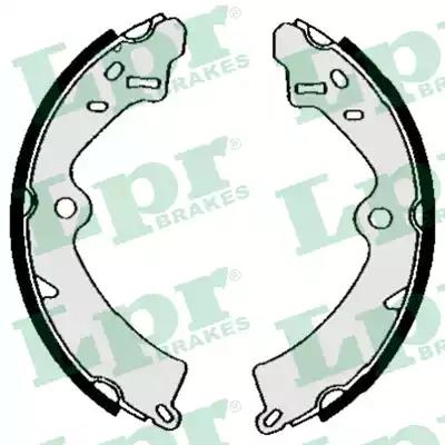Комплект гальмівних колодок 05540 LPR
