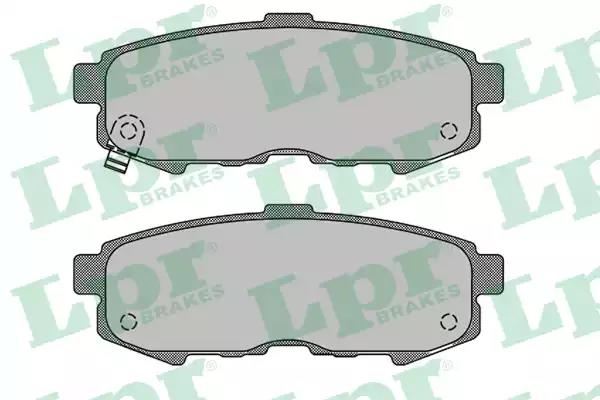 Комплект тормозных колодок дисковый тормоз 05P1503 LPR