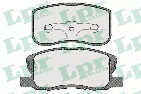 Тормозные колодки 05P1733 LPR