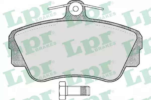 Sf2624 тормозные колодки 05P347 LPR