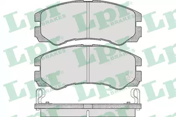 Тормозные колодки 05P565 LPR