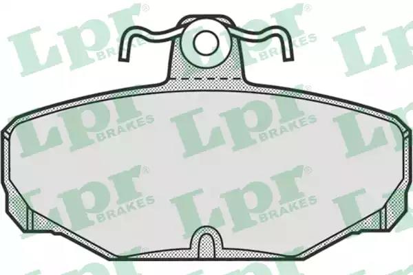 Sf2385 тормозные колодки 05P677 LPR