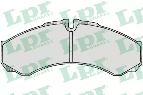 Тормозные колодки 05P684 LPR