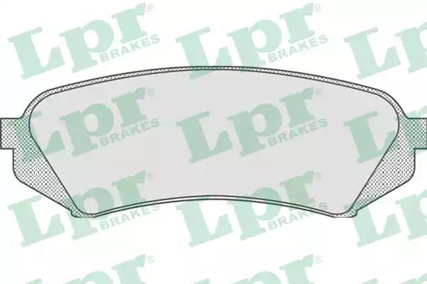 Тормозные колодки 05P835 LPR
