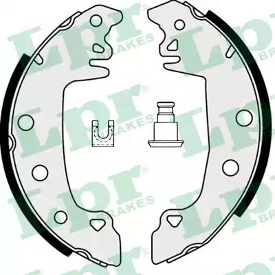 Комплект гальмівних колодок 07520 LPR