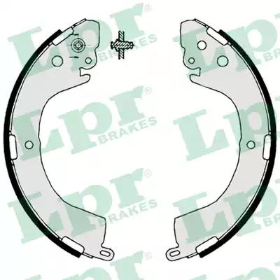 Комплект гальмівних колодок 07890 LPR