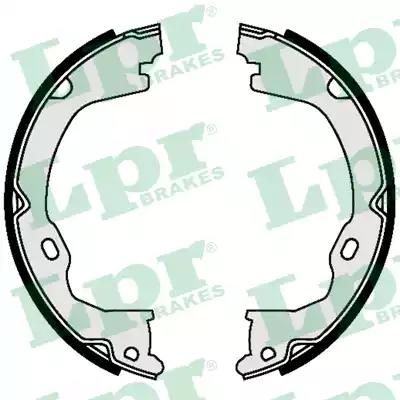 Комплект гальмівних колодок, стоянкове гальмо 09550 LPR