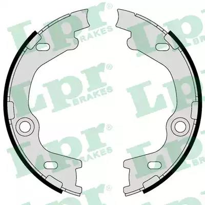 Комплект гальмівних колодок 09630 LPR