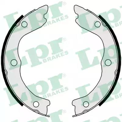 Комплект гальмівних колодок, стоянкове гальмо 09730 LPR