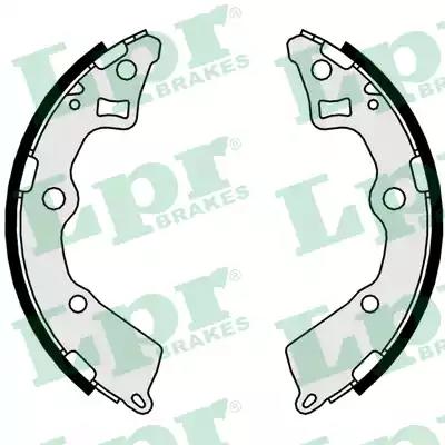 Комплект гальмівних колодок 09830 LPR