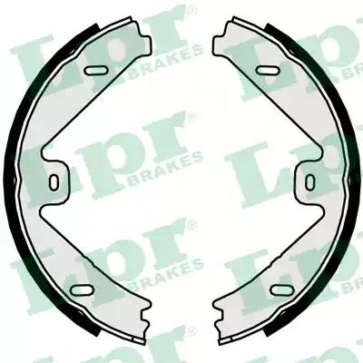 Комплект гальмівних колодок, стоянкове гальмо 09840 LPR