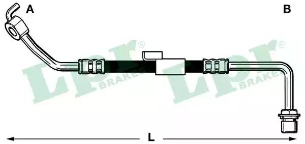 Тормозной шланг 6T46217 LPR