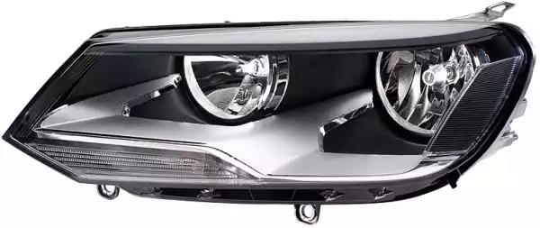 Hella vw фара основна галоген з моторомз лампами h15 h7/h7 w5w... 1EJ010328221 BEHR HELLA