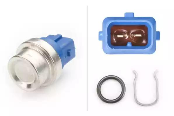 Датчик температури 2 конт./синій vw t4/audi a4/a6 83-03 6PT009107551 BEHR HELLA