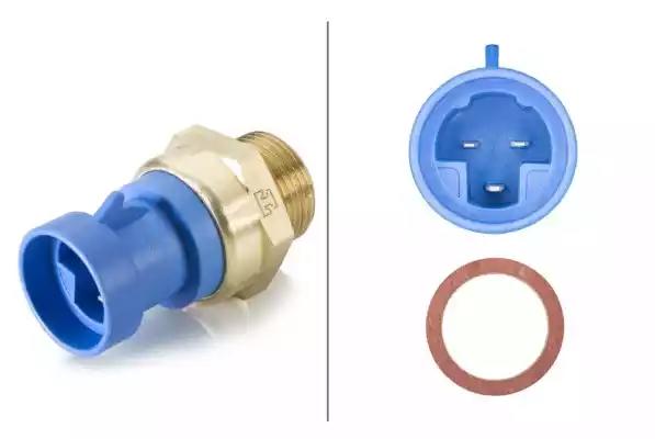 Термовимикач, вентилятор радіатора 6ZT007837111 BEHR HELLA