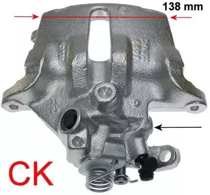 Гальмівний супорт 8AC355392101 BEHR HELLA