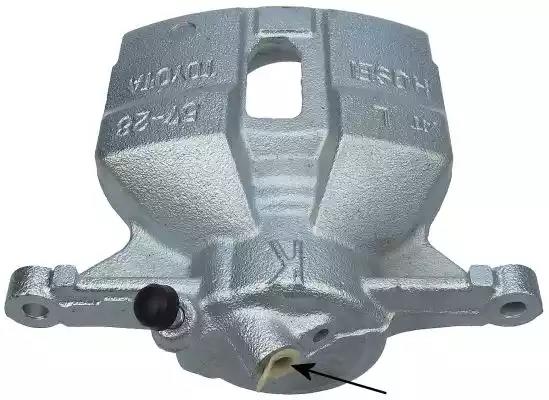 Гальмівний супорт 8AC355392471 BEHR HELLA