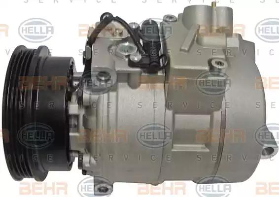 Компресор, система кондиціонування повітря 8FK351126991 BEHR HELLA