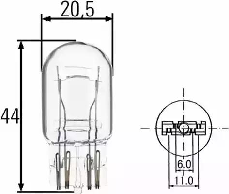 Лампа розжарювання 8GD008893002 BEHR HELLA