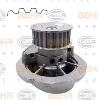 Насос охолоджувальної рідини, охолодження двигуна 8MP376800264 BEHR HELLA