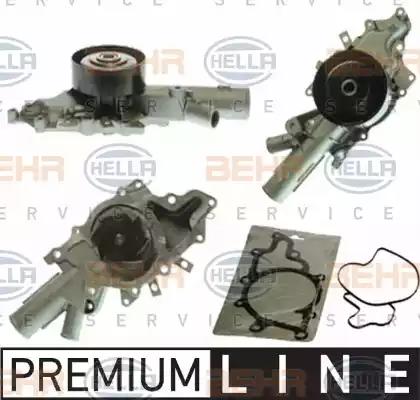 Насос охолоджувальної рідини, охолодження двигуна 8MP376802531 BEHR HELLA