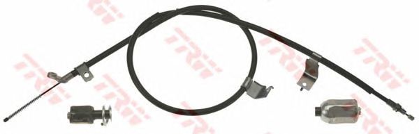 Трос ручного гальма nissan qashqai rr 07-14 GCH505 TRW