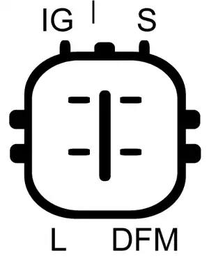 Генератор LRA03212 TRW