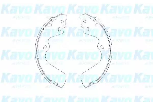 Комплект гальмівних колодок KBS3403 AMC