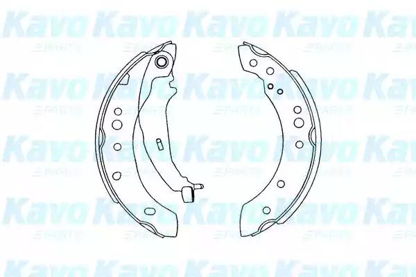 Kavo parts щеки торм. mitsubishi colt 04- KBS6414 AMC