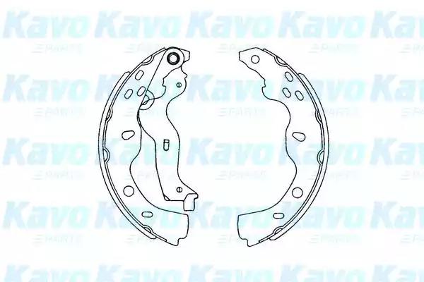 Kavo parts suzuki щоки гальм sx4 06- KBS8914 AMC