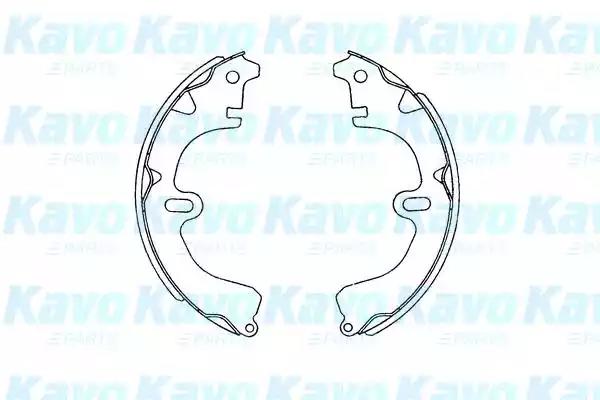 Kavo parts toyota щоки гальмівні задн.corolla/carinaii/camry KBS9914 AMC