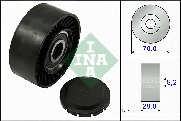 Направляючий ролик 532046810 INA