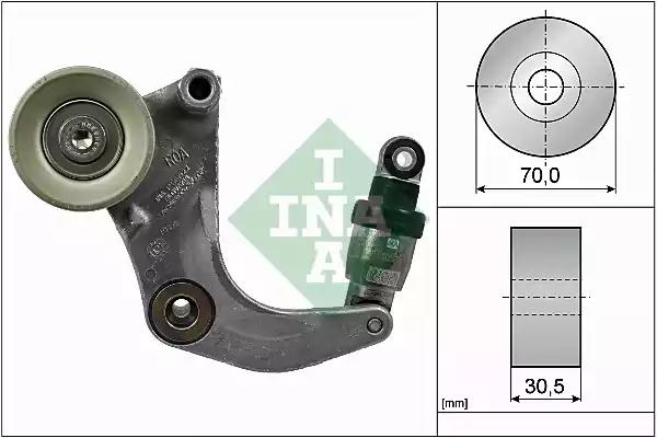 Натягувач ременя приводного honda civic/cr-v 1.8/2 534053410 INA