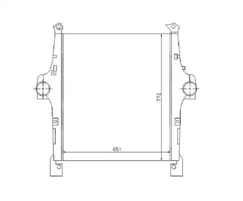 Охолоджувач наддувального повітря 30201 NRF