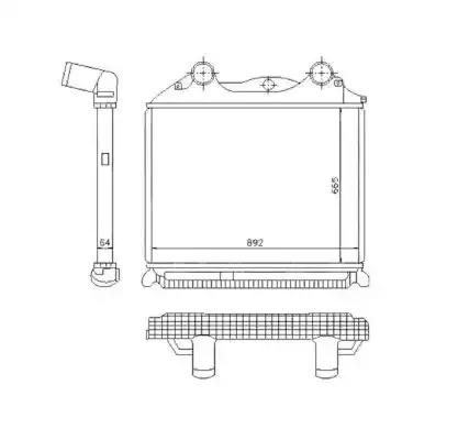 Інтеркулер 30204 NRF