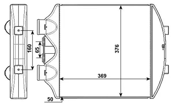 Интеркулер 30236 NRF