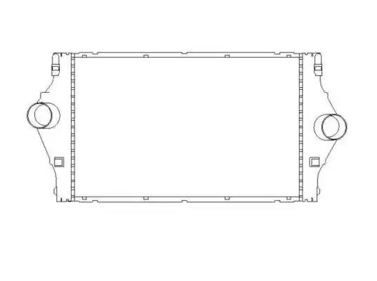 Охолоджувач наддувального повітря 30433 NRF